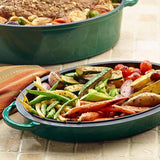 Big Green Egg Dutch Oven 5.5QT Enameled Cast Iron Casserole Dish