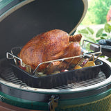 Big Green Egg 13.5"x 9.5" Rectangular Roasting and Drip Pan