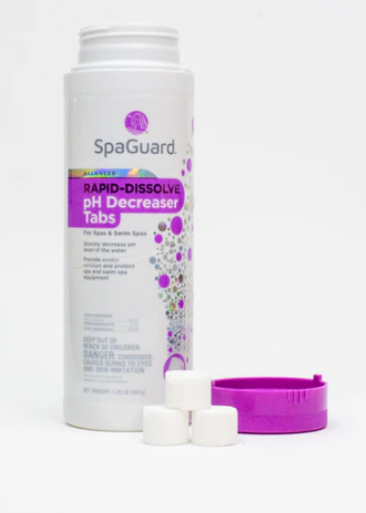 SpaGuard RAPID DISSOLVE pH Decreaser Tabs (1.25 LB)