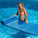 Soft Tropic Comfort Swimming Pool Lounge Mattress Float - Blue