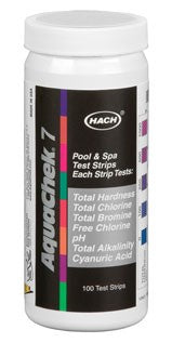 Hach Aquachek7 Silver 7-Way Test Strips (100 Count)