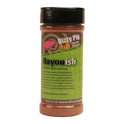 Dizzy Pig Bayouish Seasoning (8 OZ Shaker Bottle)