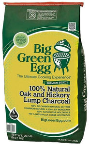 Big Green Egg Premium Organic Lump Charcoal