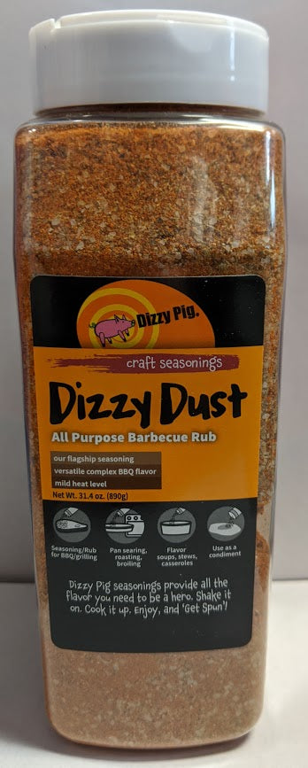 Dizzy Pig Dizzy Dust All Purpose Seasoning (1 QT Shaker Bottle)