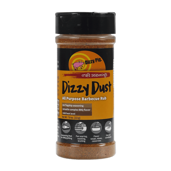 Dizzy Pig Dizzy Dust All Purpose Seasoning (8 OZ Shaker Bottle)