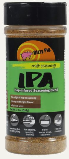 Dizzy Pig IPA Hop Seasoning (8 OZ Shaker Bottle)