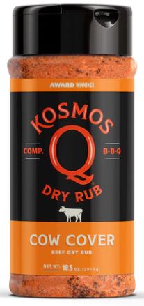Kosmos Q Cow Cover Rub (10.5 OZ Shaker Bottle)