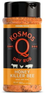 Kosmos Q Honey Killer Bee Rub (10.5 OZ Shaker Bottle)