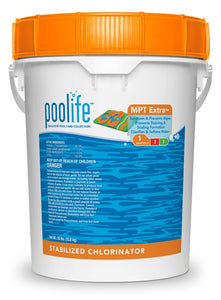 PooLife MPT 4-in-1 MULTI-BENEFIT 3" CHLORINATING TABLETS (35 LB) TABS POOLLIFE