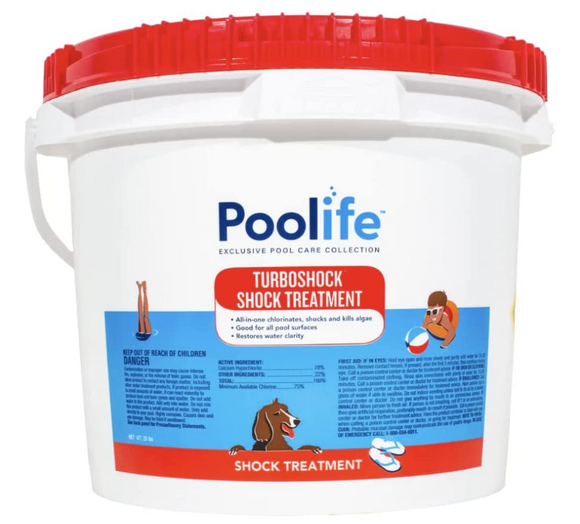 PooLife TURBO SHOCK (25 LB) POOLLIFE
