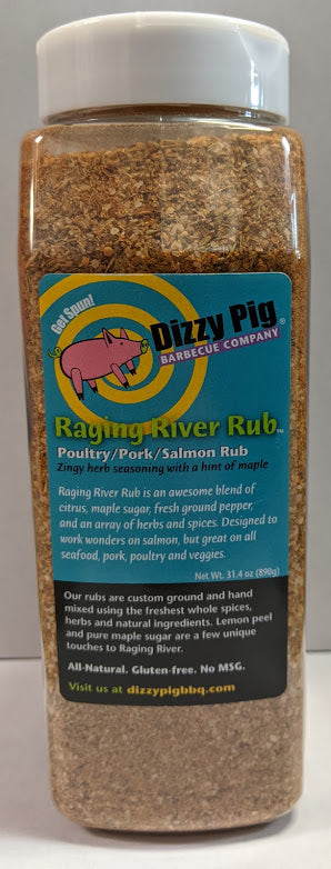 Dizzy Pig Raging River Seasoning (1 QT Shaker Bottle)