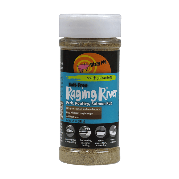 Dizzy Raging River Salt Free Seasoning (8 OZ Shaker Bottle)