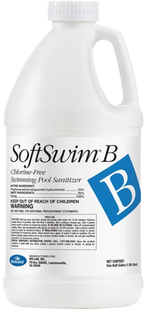 BioGuard SOFTSWIM B Chlorine-Free Sanitizer (1/2 Gal) (BIGUANIDE POOLS ONLY)