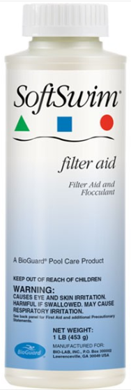 BioGuard SOFTSWIM FILTER AID Flocculant (1 LB) (BIGUANIDE POOLS ONLY)