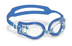 Swim Goggles Jelly Type (Youth/Adult) with Case (Blue)