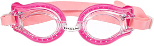 Swim Goggles Jelly Type (Youth/Adult) with Case (Pink)